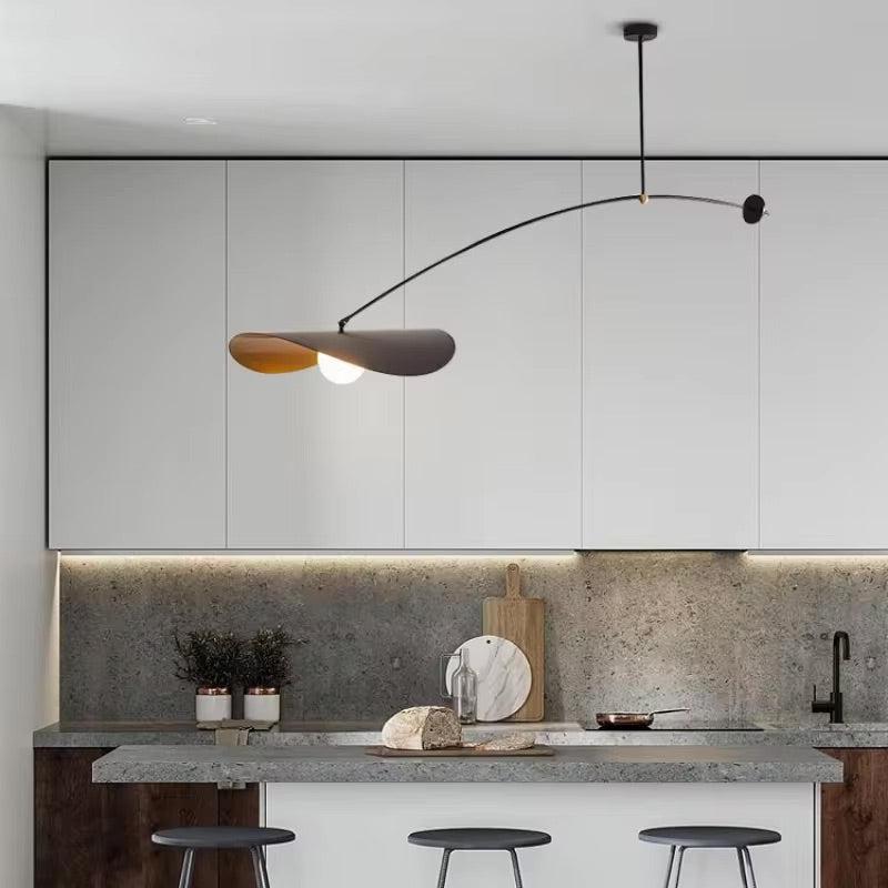 VertexLight | Stylish Black Adjustable Kitchen Pendant Lighting Fixture 4