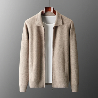 Gray Men's Sweater - front view