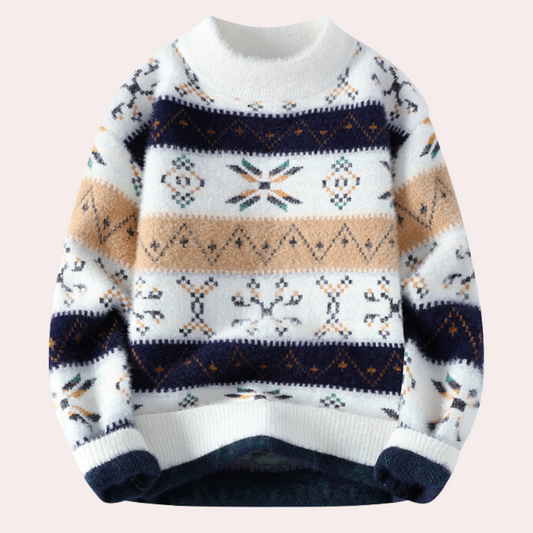 Sawyer Men's Sweater - styled view