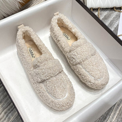 Perla Women's Platform Loafers - styled view