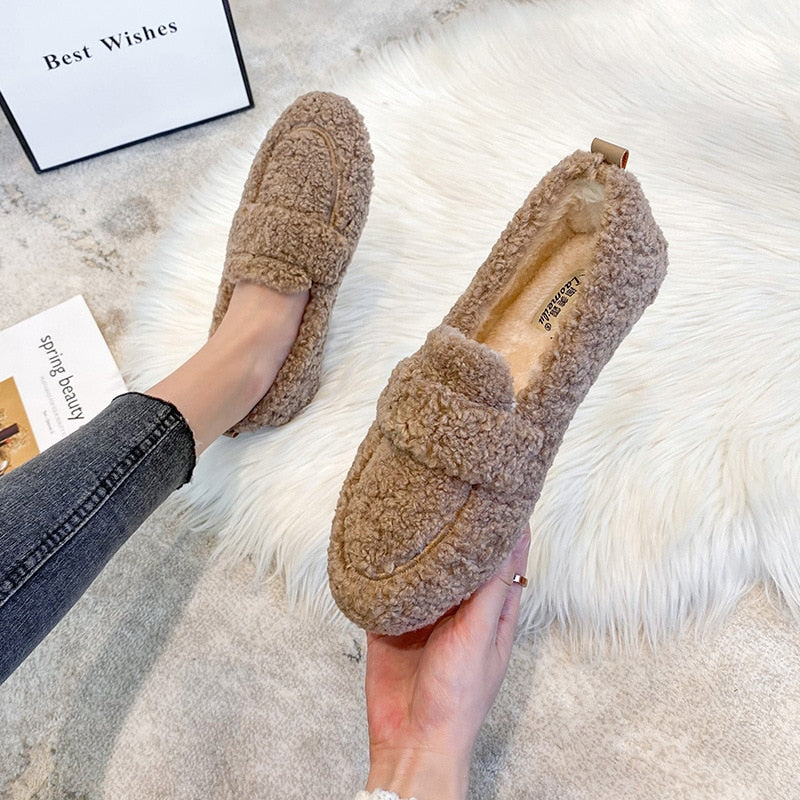 Perla Women's Platform Loafers - flat lay