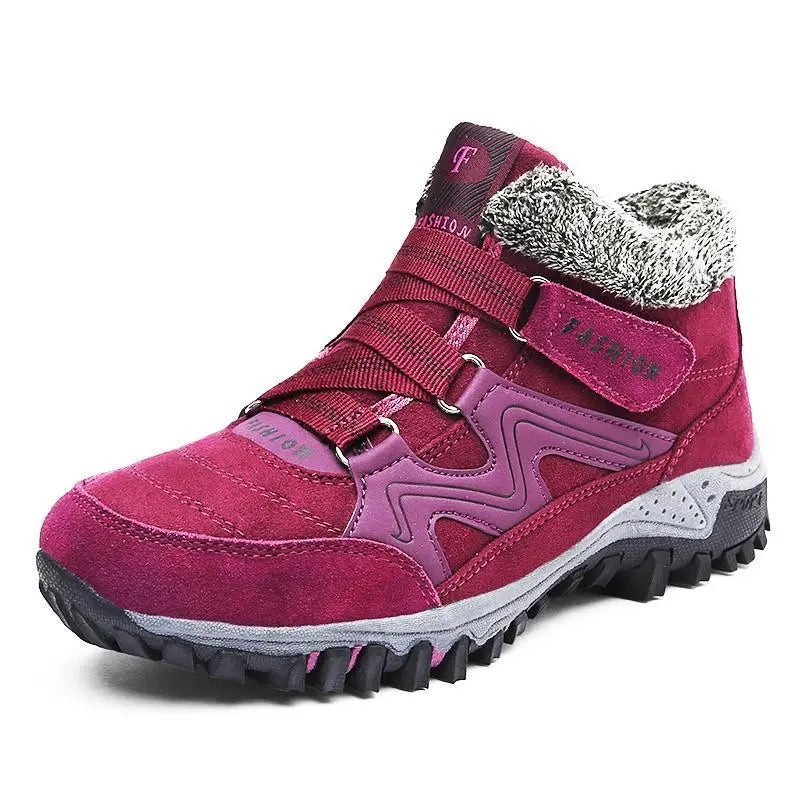 Ulla Women's Suede Ankle Boots - fabric and finish detail
