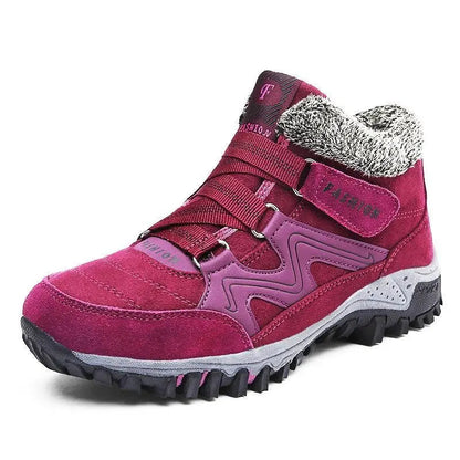 Ulla Women's Suede Ankle Boots - fabric and finish detail