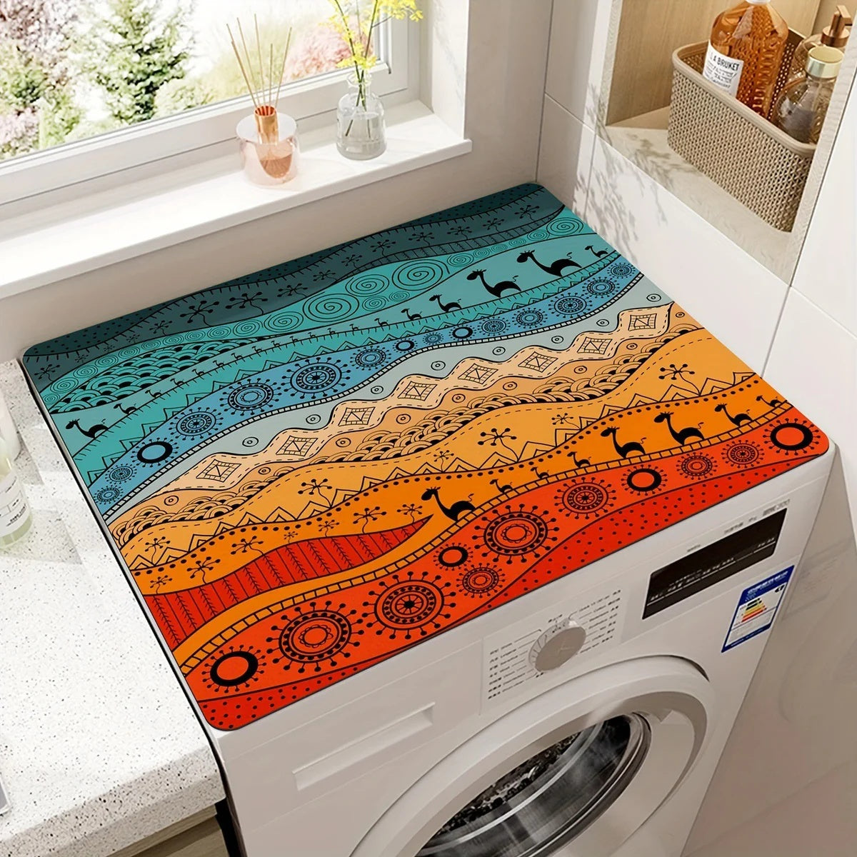 BohoShield Mandala Appliance Mat