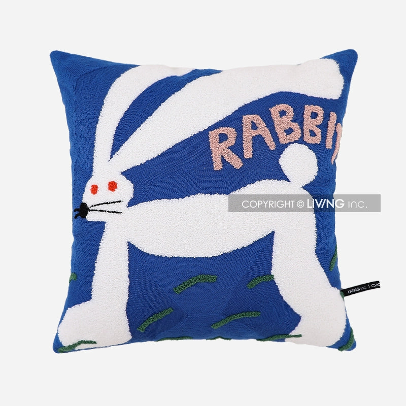 Whimsical Elephant Art | Throw Pillow with Plush Fabric Cover | Decorative Cushion for Cozy Home Decor 4