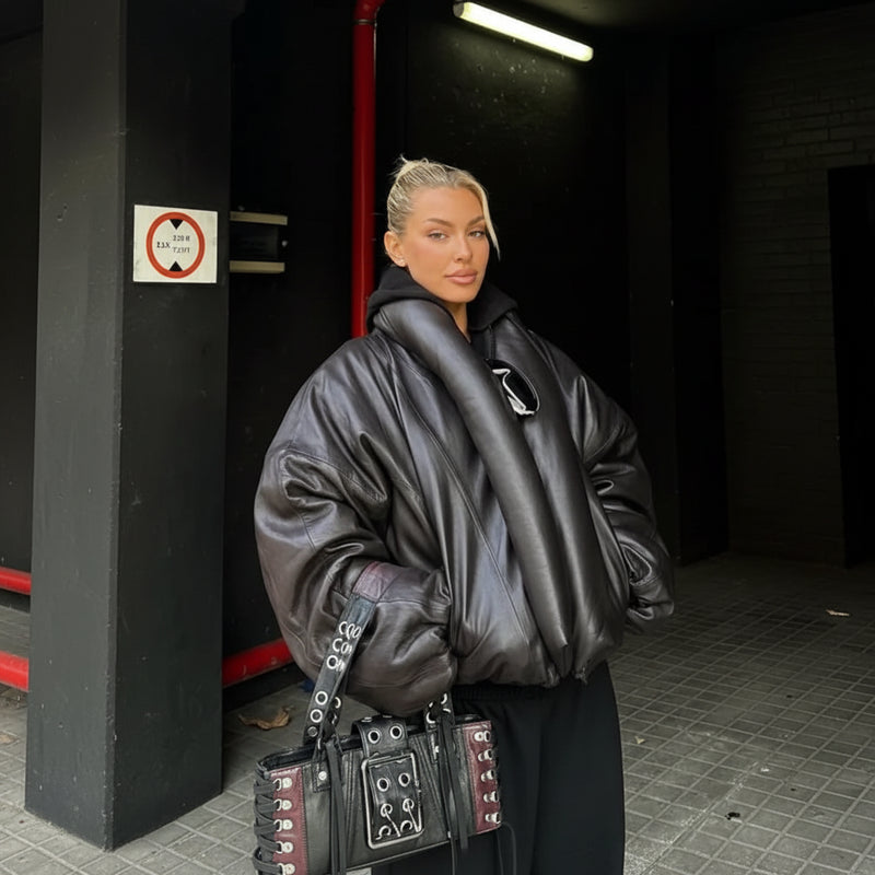 Veste Femme Willa | Similicuir, Coupe Oversize