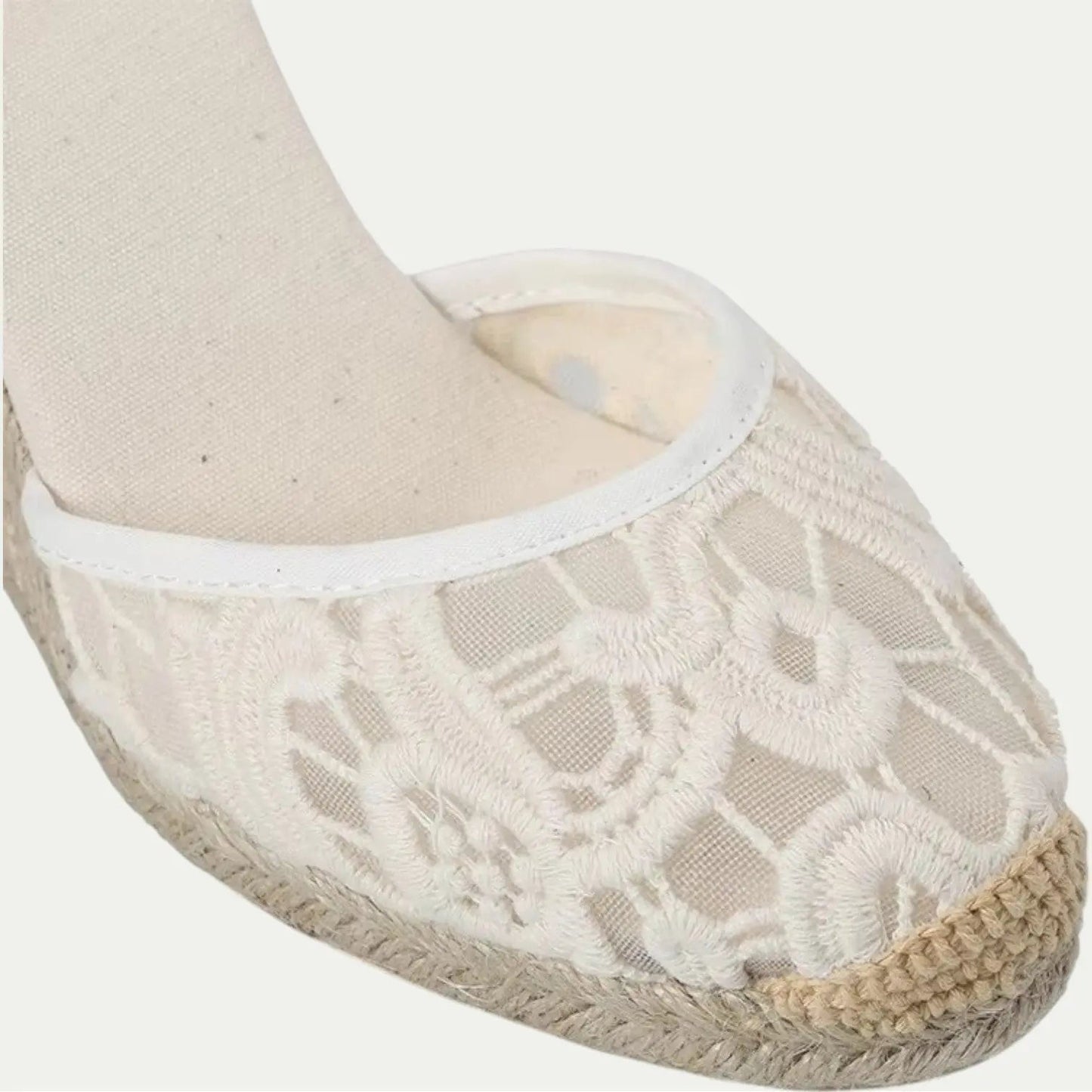 Talia Women's Espadrilles - fabric and finish detail