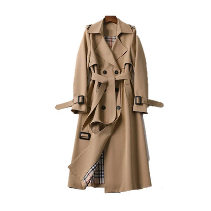 Vienna Women's Trench Coat - front view