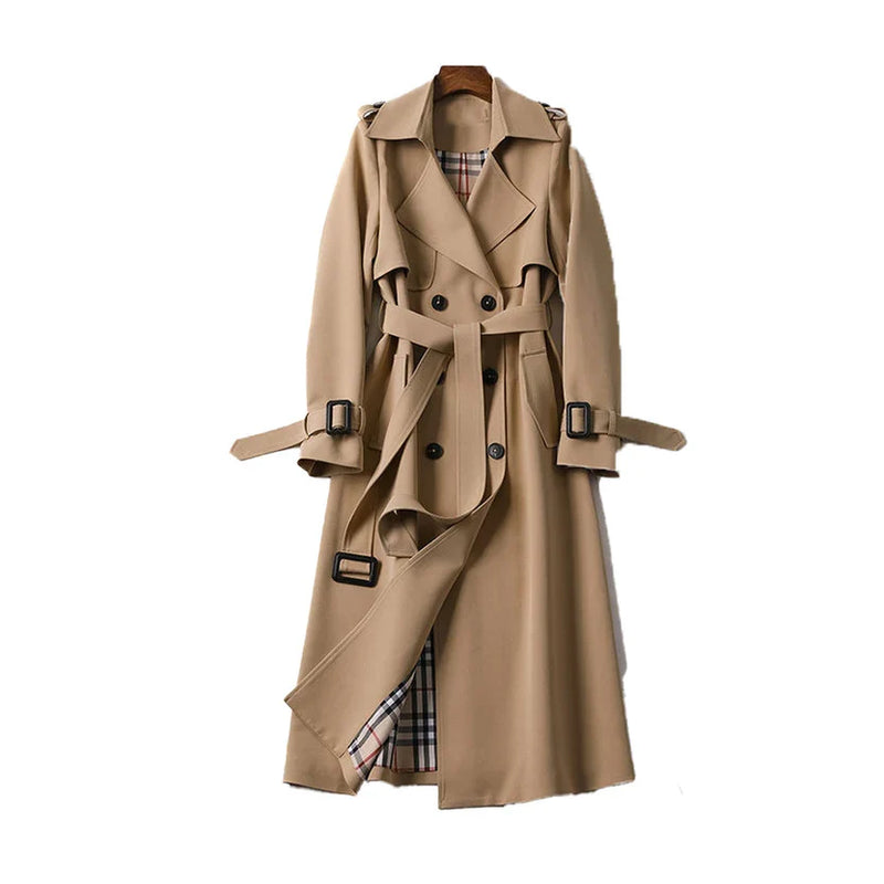 Vienna Women's Trench Coat | Classic, Double Breasted, Belted