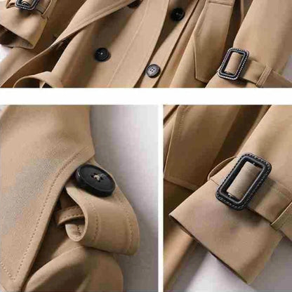 Vienna Women's Trench Coat - shown in use
