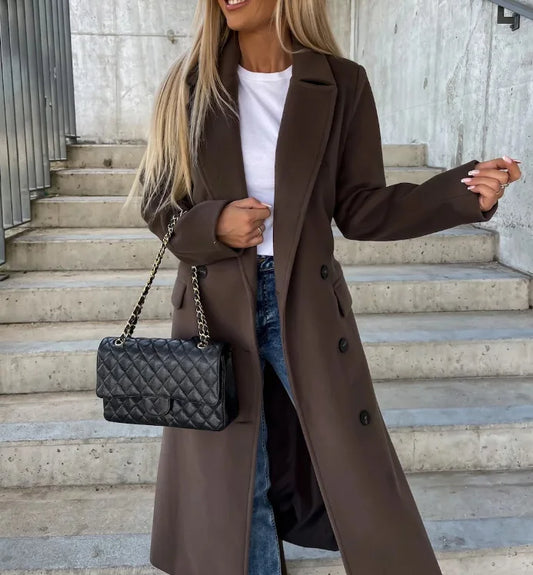 Verity Women's Trench Coat - front view