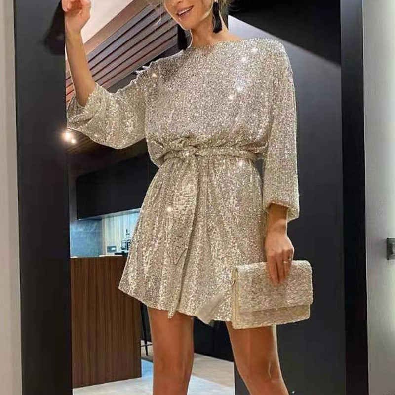 Kira Women's Mini Dress | Sequined