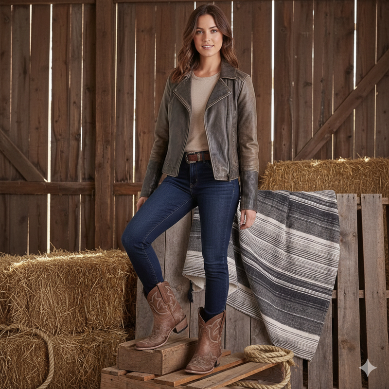 Cosima Women's Ankle Boots - styled view