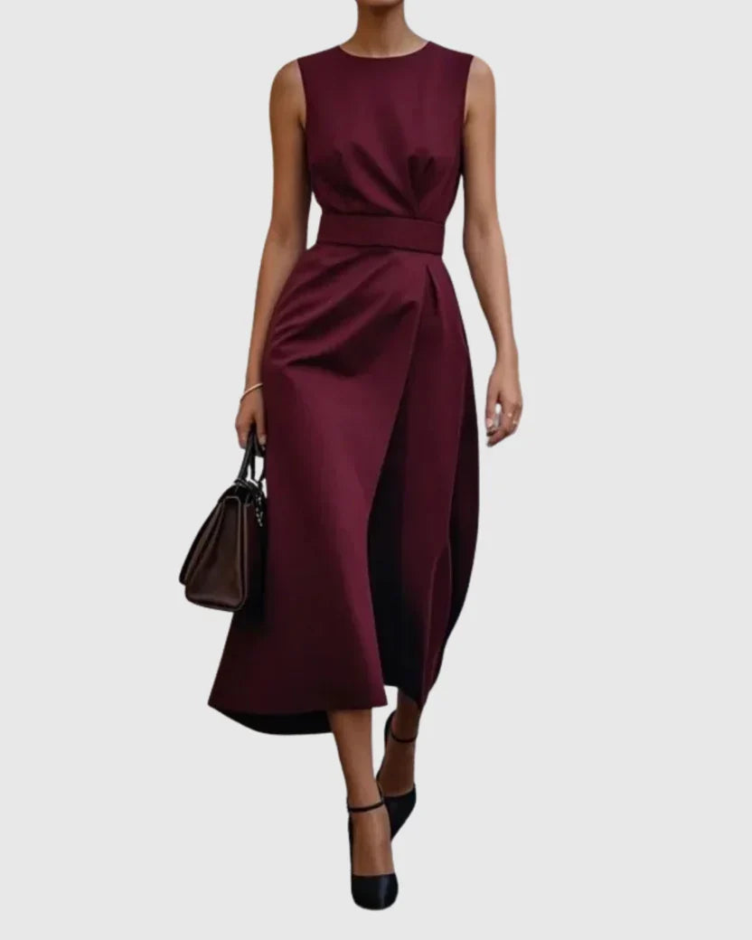 Cleo Women's Midi Dress - back view