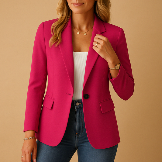 Xanthe Women's Blazer - styled view