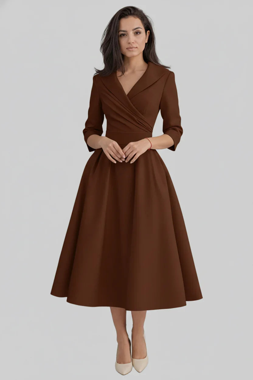 Selma Women's Midi Dress - close-up detail
