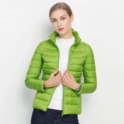 Cosima Women's Puffer Jacket - close-up detail
