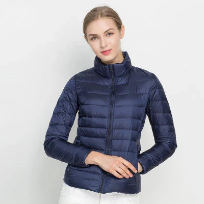 Cosima Women's Puffer Jacket - shown in use