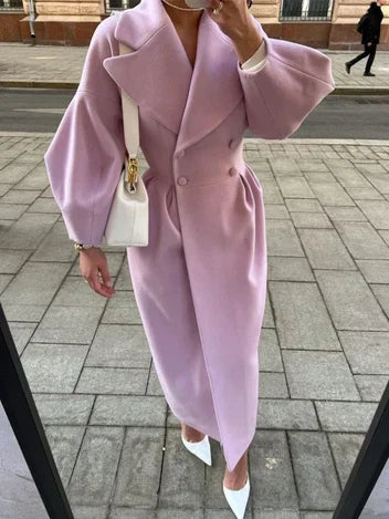 Edith Women's Trench Coat - close-up detail