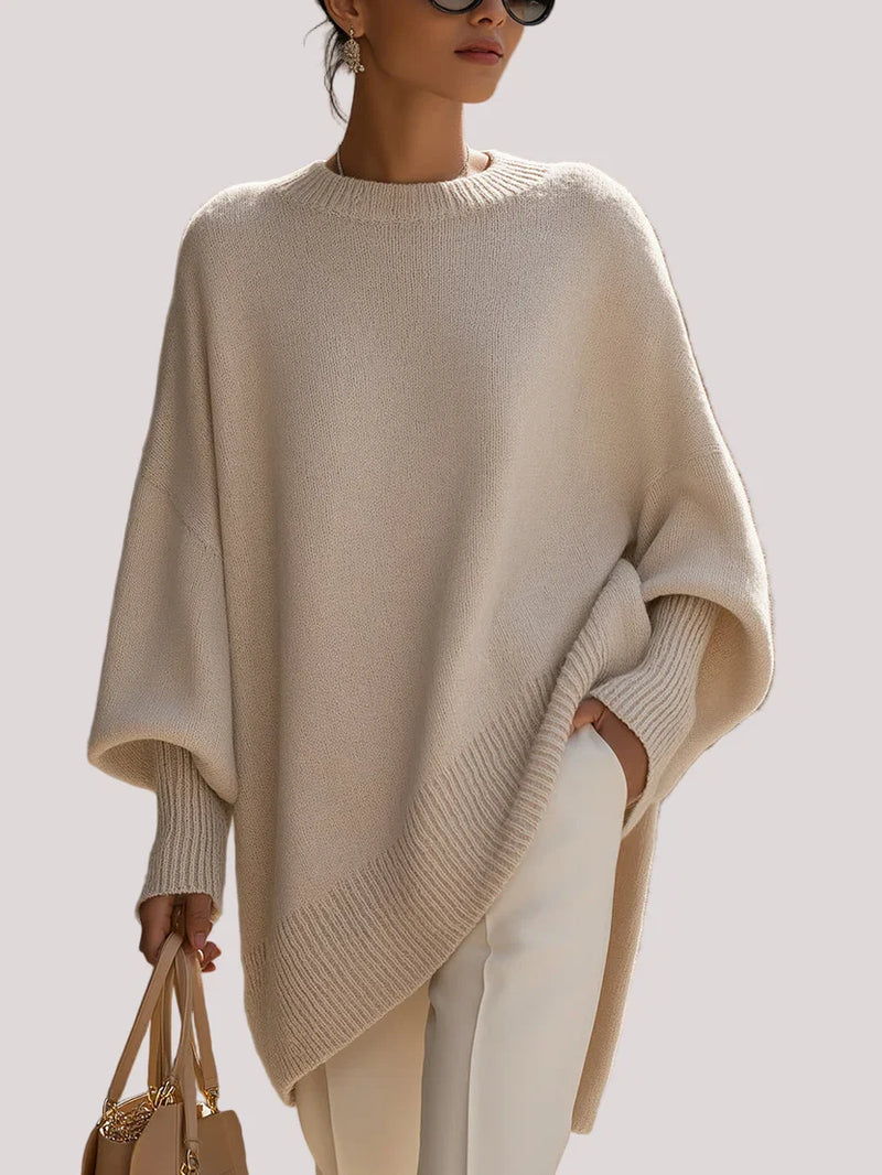 Ava Women's Oversized Sweater | Relaxed Fit, Long Sleeve