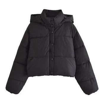 Edith Women's Puffer Jacket - front view