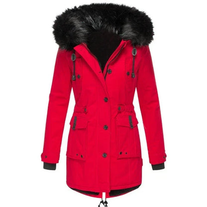 Harlow Women's Puffer Jacket - full-length view