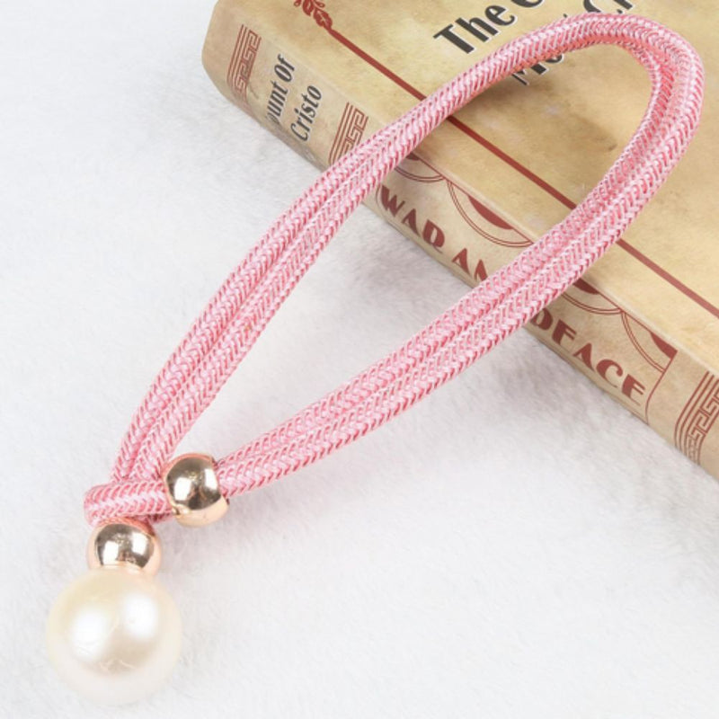 Lustrous Pearl Curtain Tie Backs | Faux Pearl, Adjustable 2-Pack