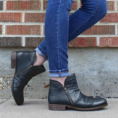 Nadia Women's Ankle Boots - styled view