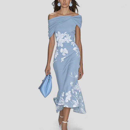 Sienna Women's Floral Midi Dress - styled view