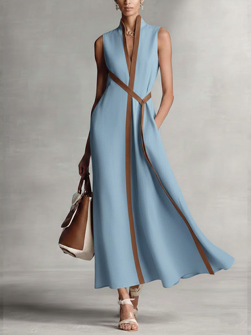 Opal Women's Midi Dress - fabric and finish detail