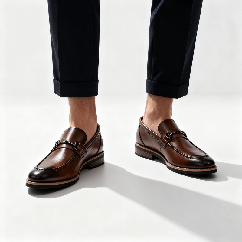 Hugo Men's Loafers - close-up detail