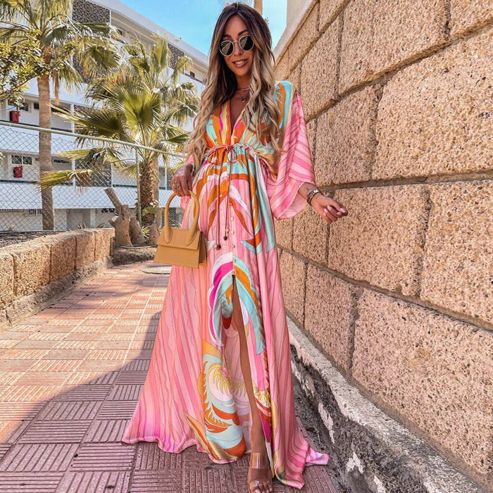 Selma Women's Maxi Dress - front view