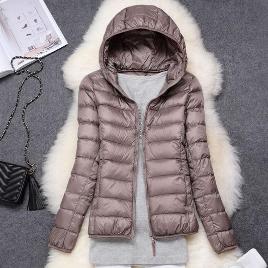 Selma Women's Quilted Puffer Jacket - front view