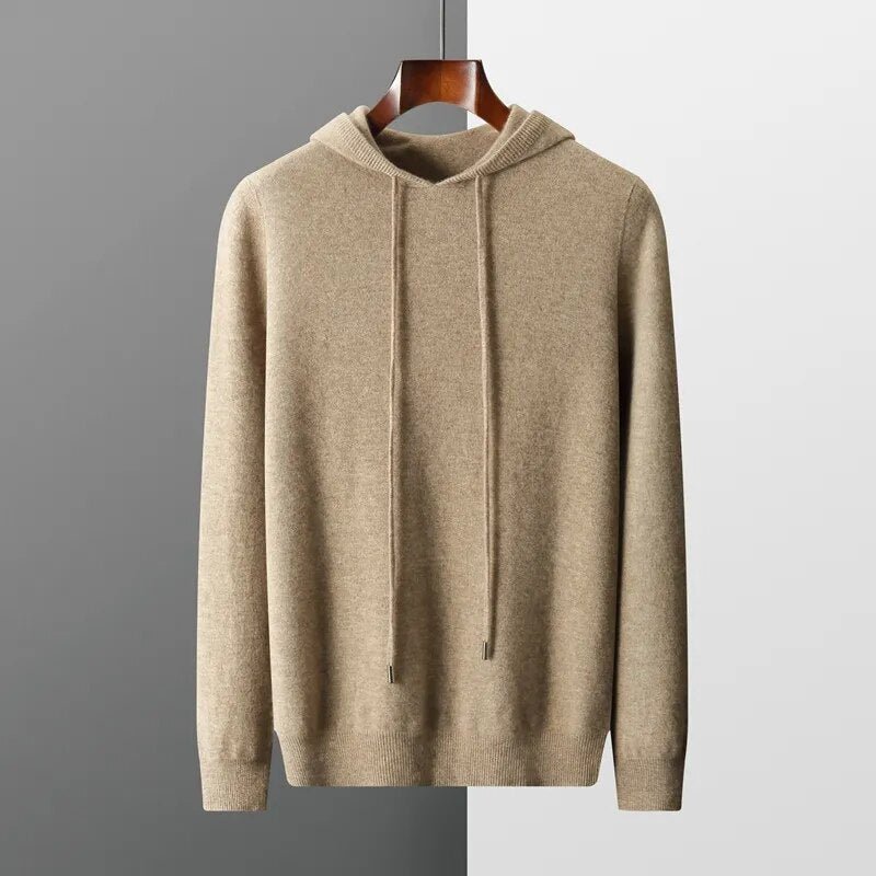 Silas Men's Sweater | Knit, Drawstring