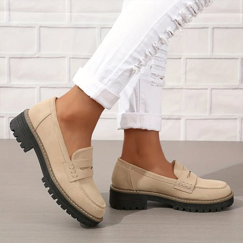 Hattie Women's Platform Loafers - front view