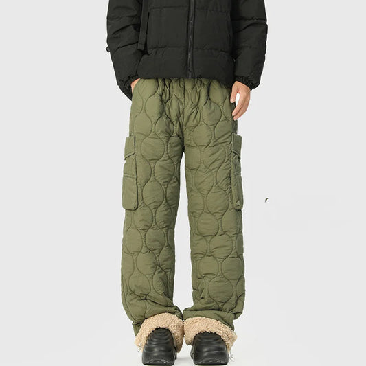 Dahlia Women's Quilted Trousers - styled view