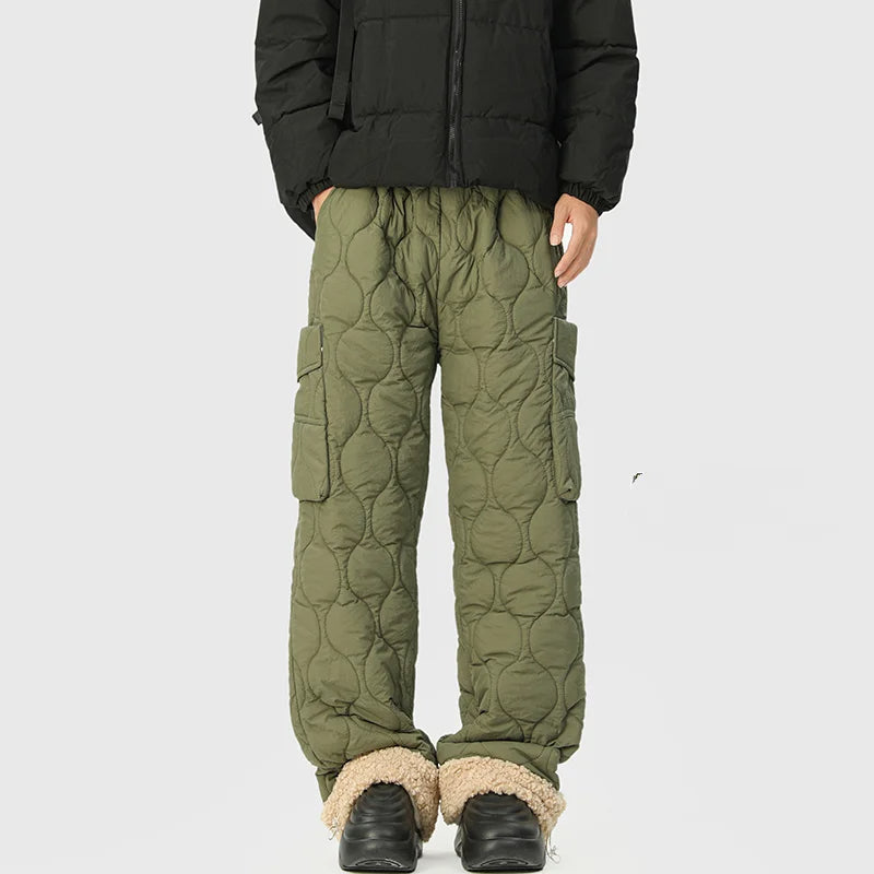 Dahlia Women's Quilted Trousers - styled view