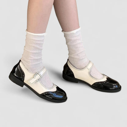 Sophie Women's Shoes - fabric and finish detail