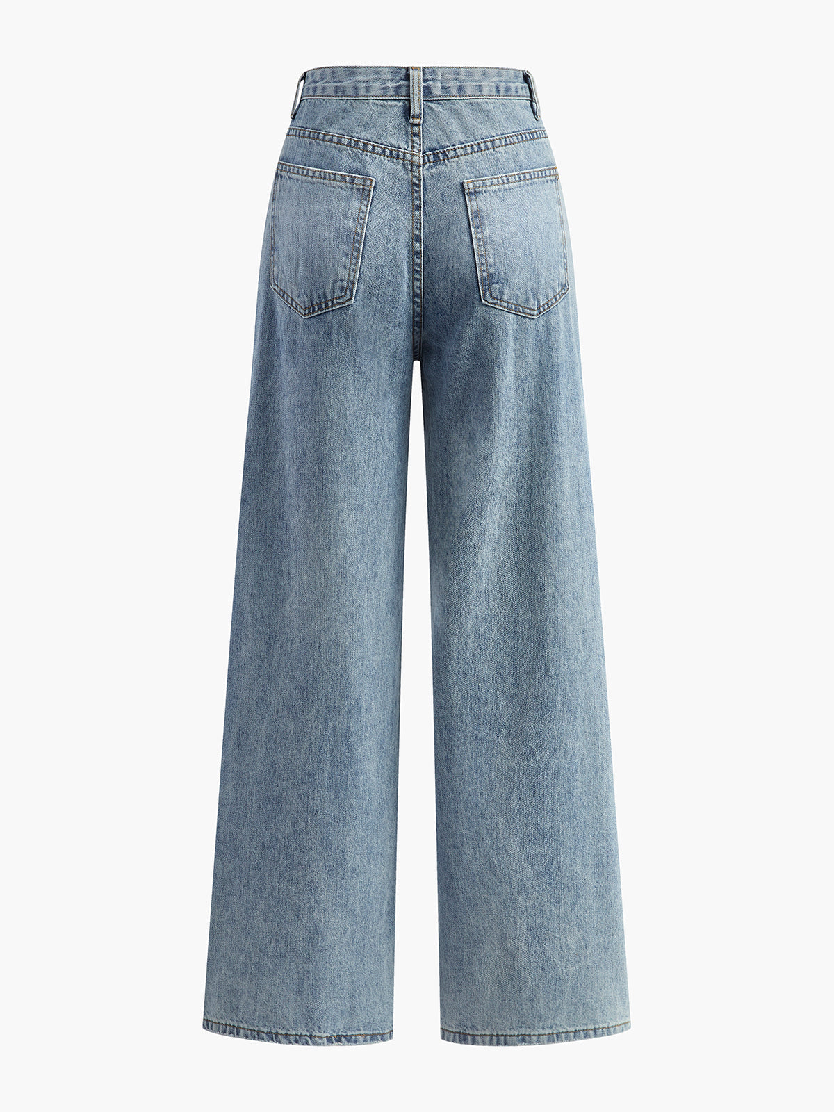 Zadie Women's Asymmetric Jeans - styled view