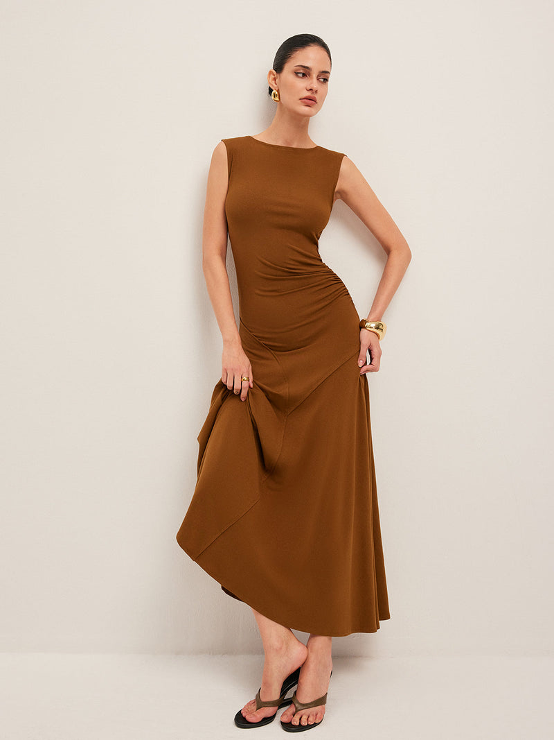 Sienna Women's Asymmetric Dress - close-up detail