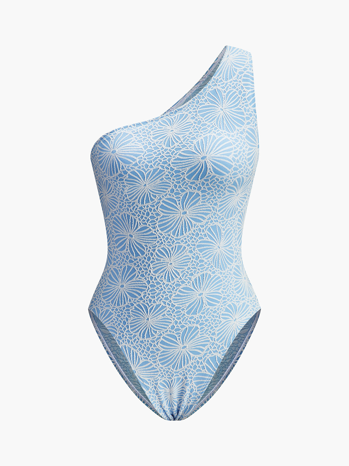 Ines Women's Asymmetric Swimsuit - close-up detail