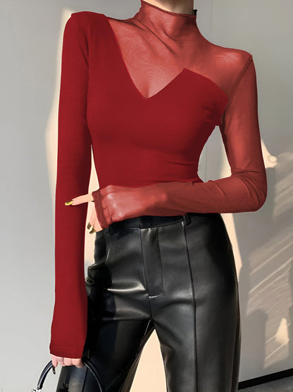 Genevieve Women's Asymmetric T-shirt - shown in use