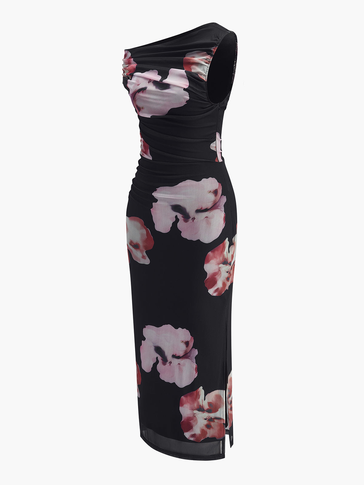 Selma Women's Asymmetric Dress - styled view