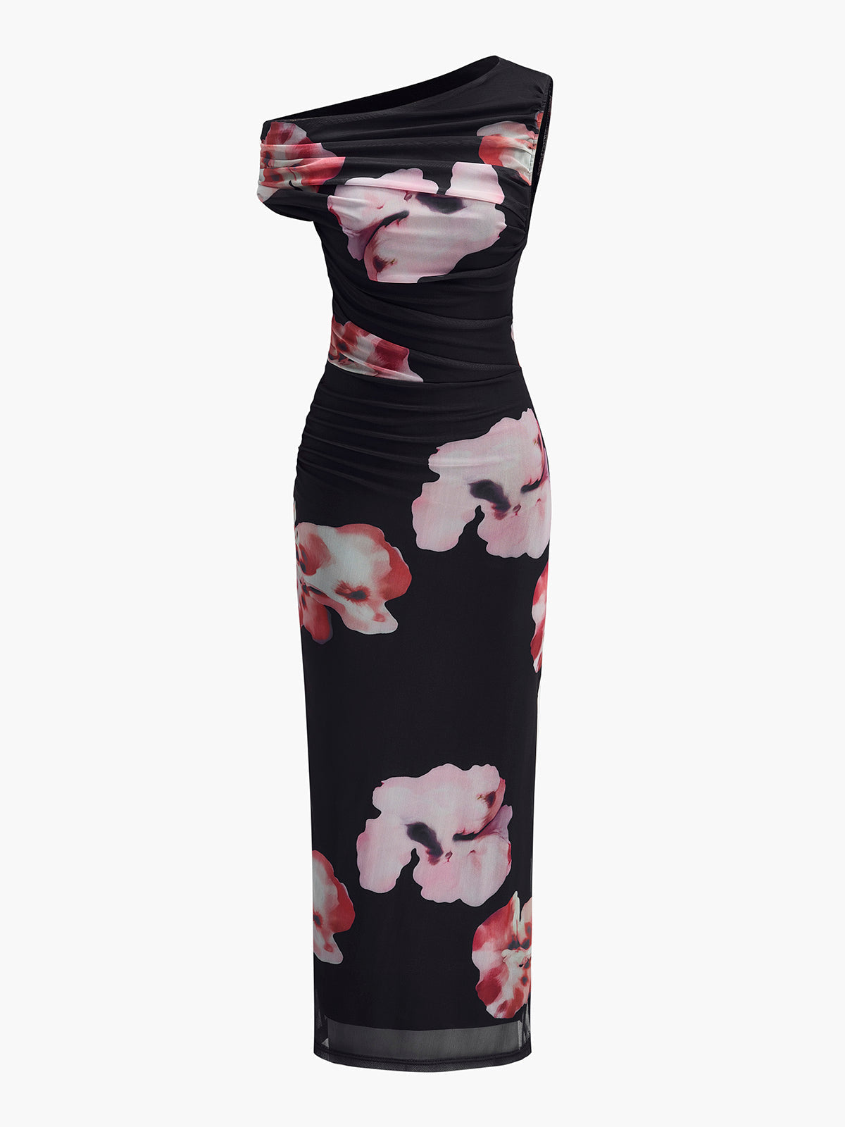 Selma Women's Asymmetric Dress - front view