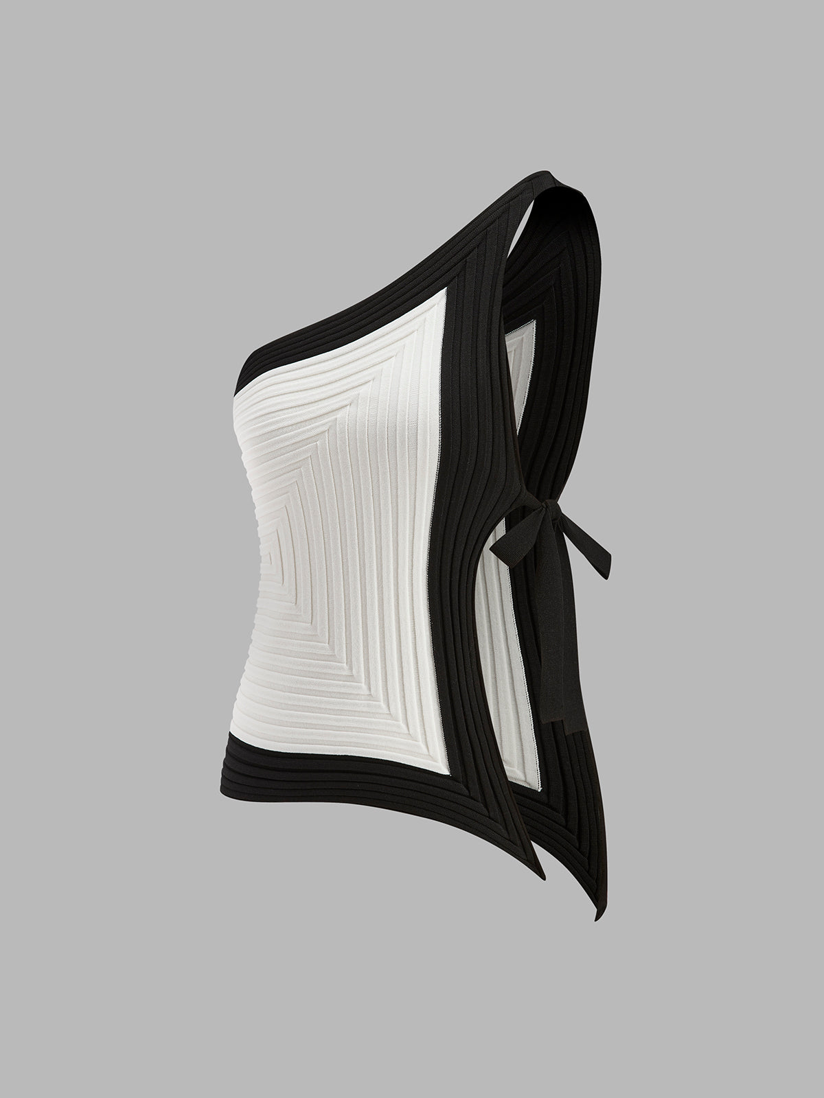 Genevieve Women's Asymmetric Top - styled view