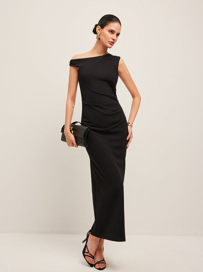 Zadie Women's Asymmetric Dress - styled view