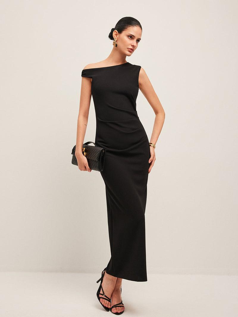 Zadie Women's Asymmetric Dress - styled view