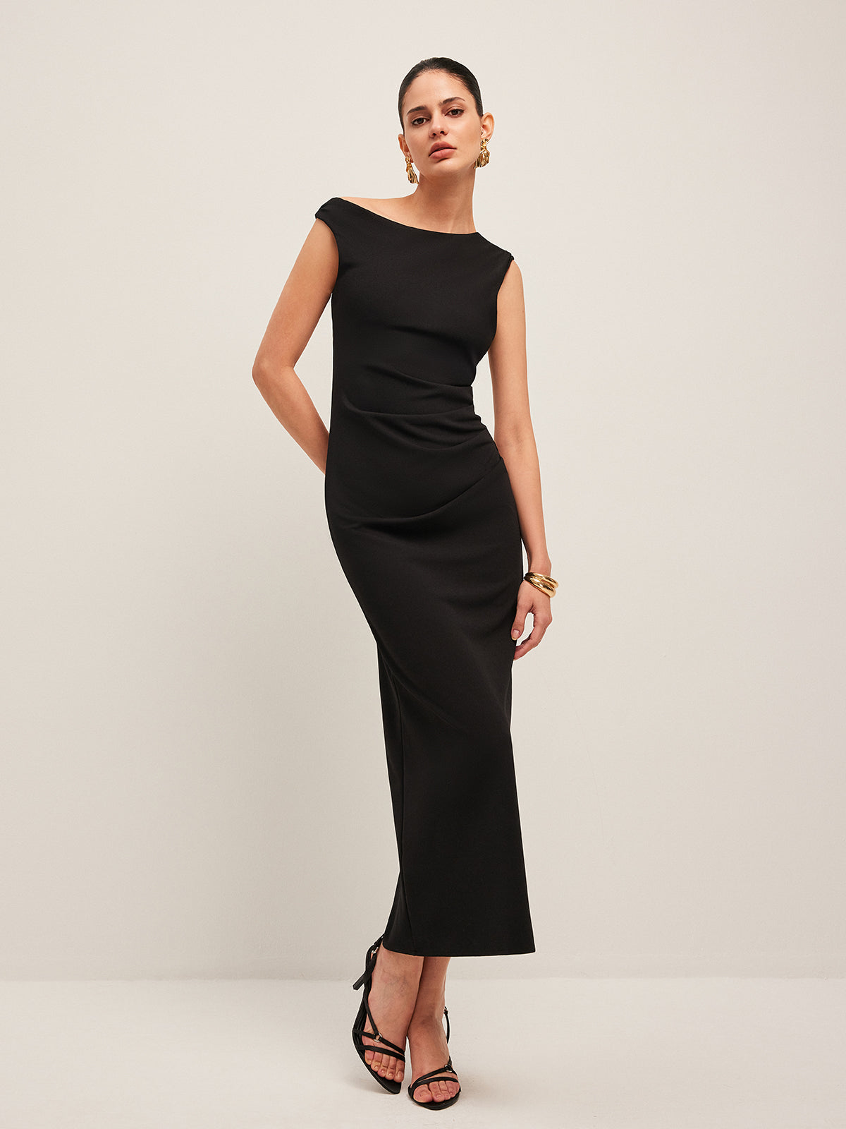 Zadie Women's Asymmetric Dress - back view