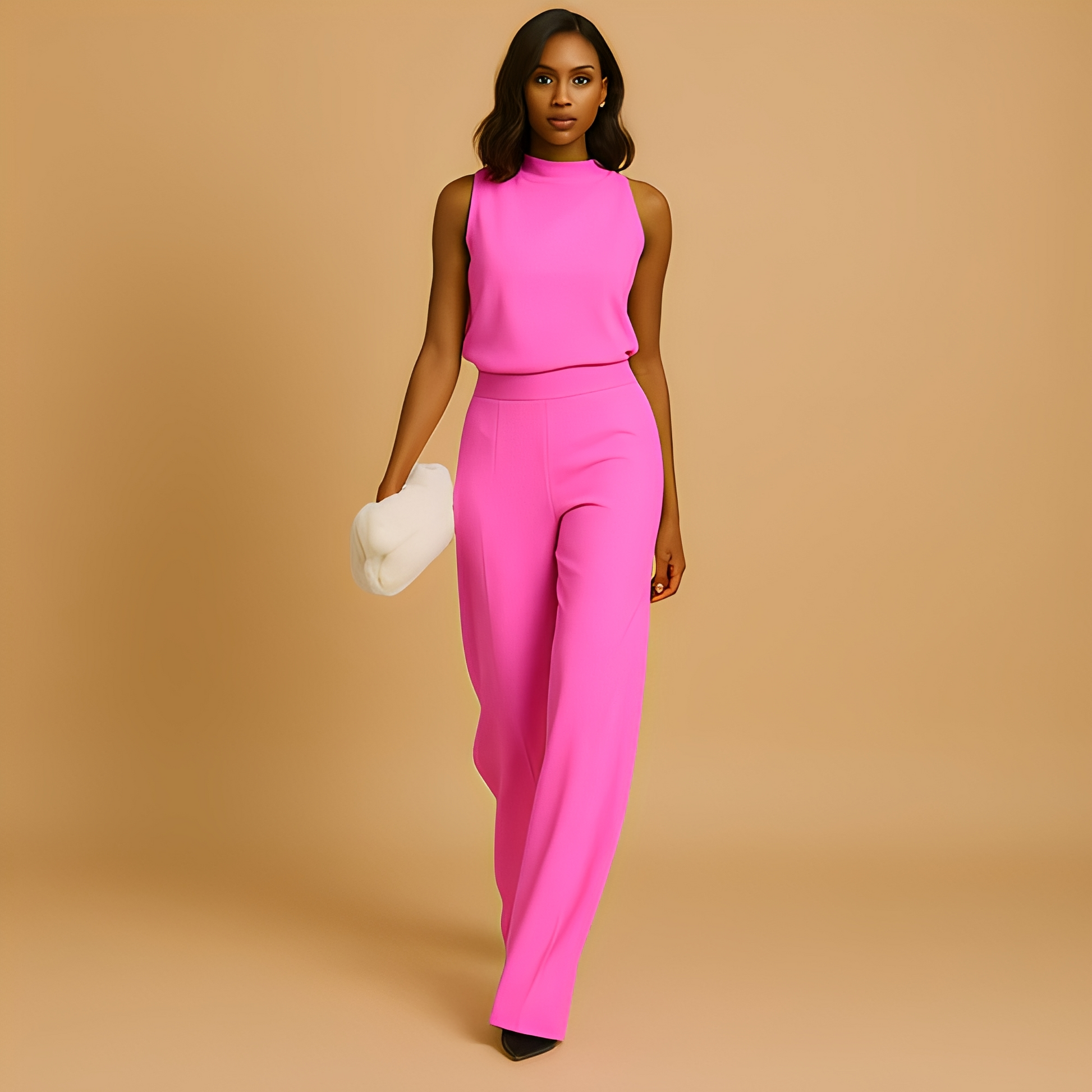 Tallulah Women's Two-piece Set - fabric and finish detail