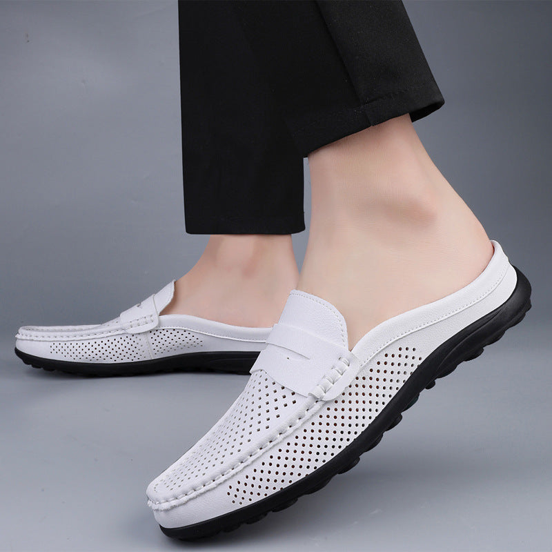 Zane Men's Loafers - fabric and finish detail